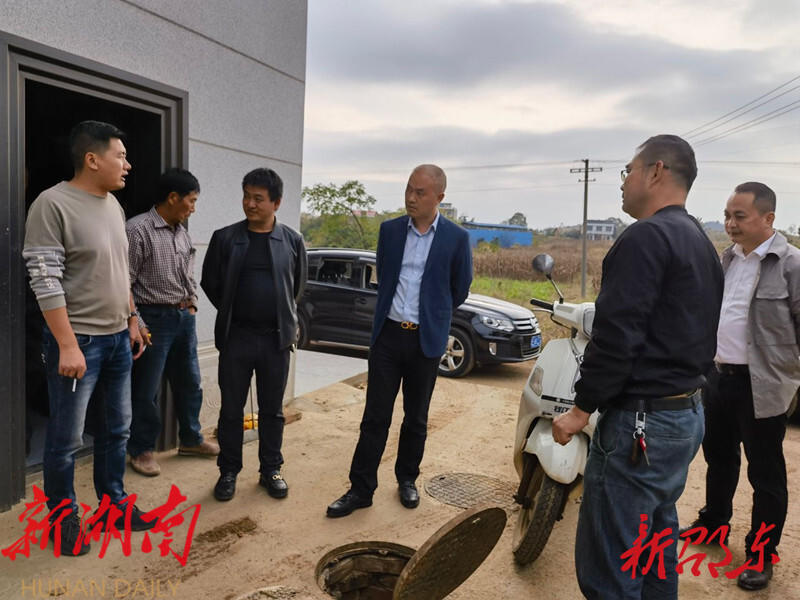 邵东市领导调研督导乡村振兴重点工作_邵阳头条网